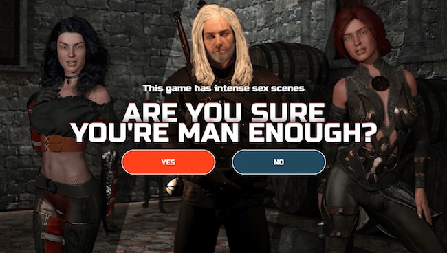 the witcher porn game